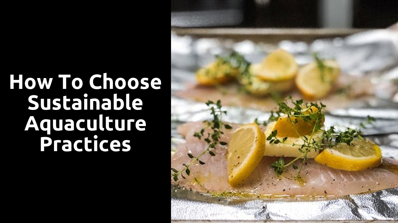 How to Choose Sustainable Aquaculture Practices